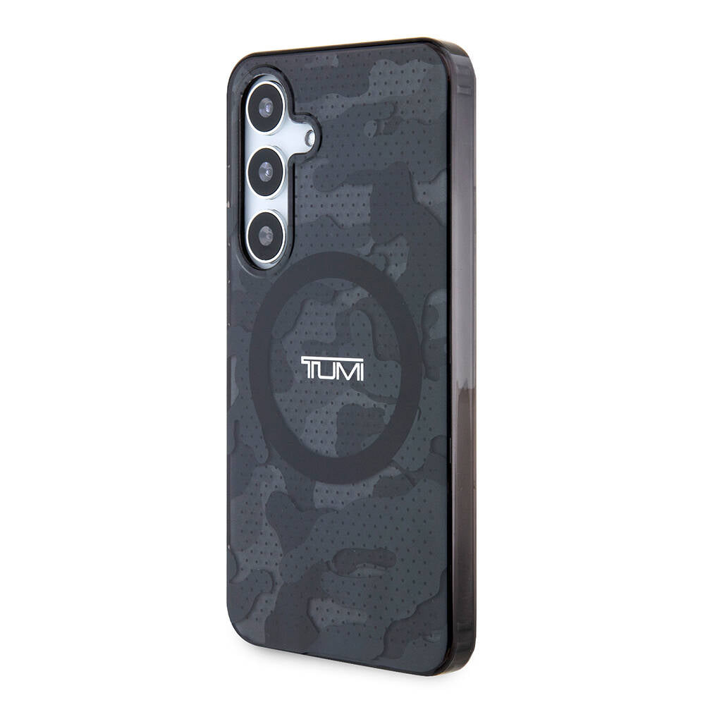TUMI Galaxy S24 Orjinal Lisanslı M-safe Şarj Özellikli Buzlanmış Saydam Ağ Kamuflajı Desenli Kılıf TUMI Galaxy S24 Orjinal Lisanslı M-safe Şarj Özellikli Buzlanmış Saydam Ağ Kamuflajı Desenli Kılıf